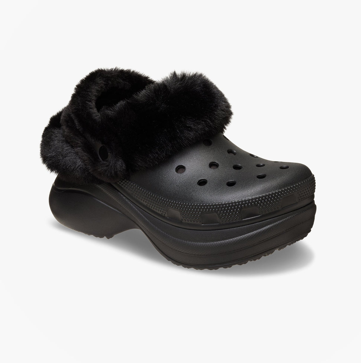 Crocs BAE LINED Womens Clogs Black