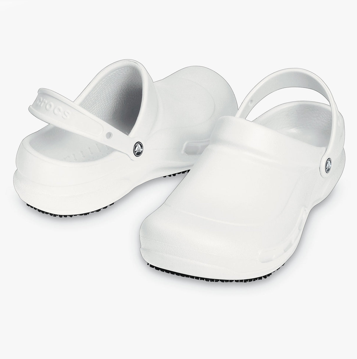 Crocs At Work BISTRO Unisex Slip-Resistant Work Clogs White