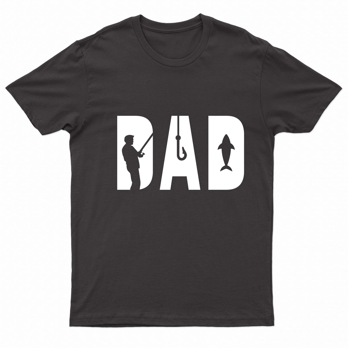 Adults Unisex DAD Angling Printed T-Shirt