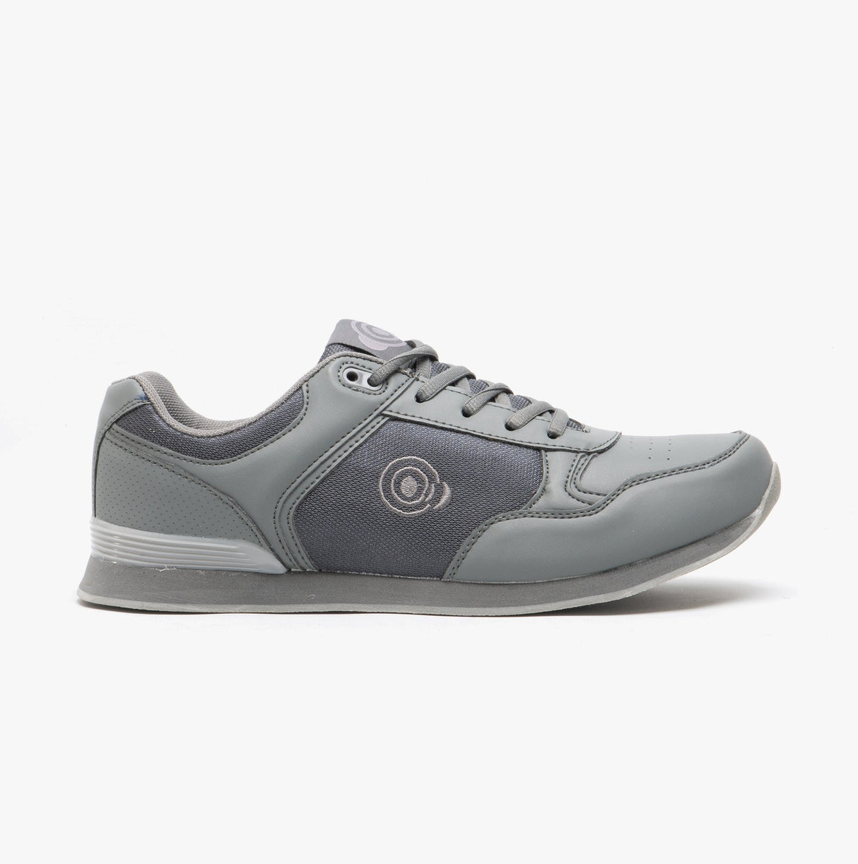 DEK JACK Mens Lace Up Trainer/Bowling Shoe Grey