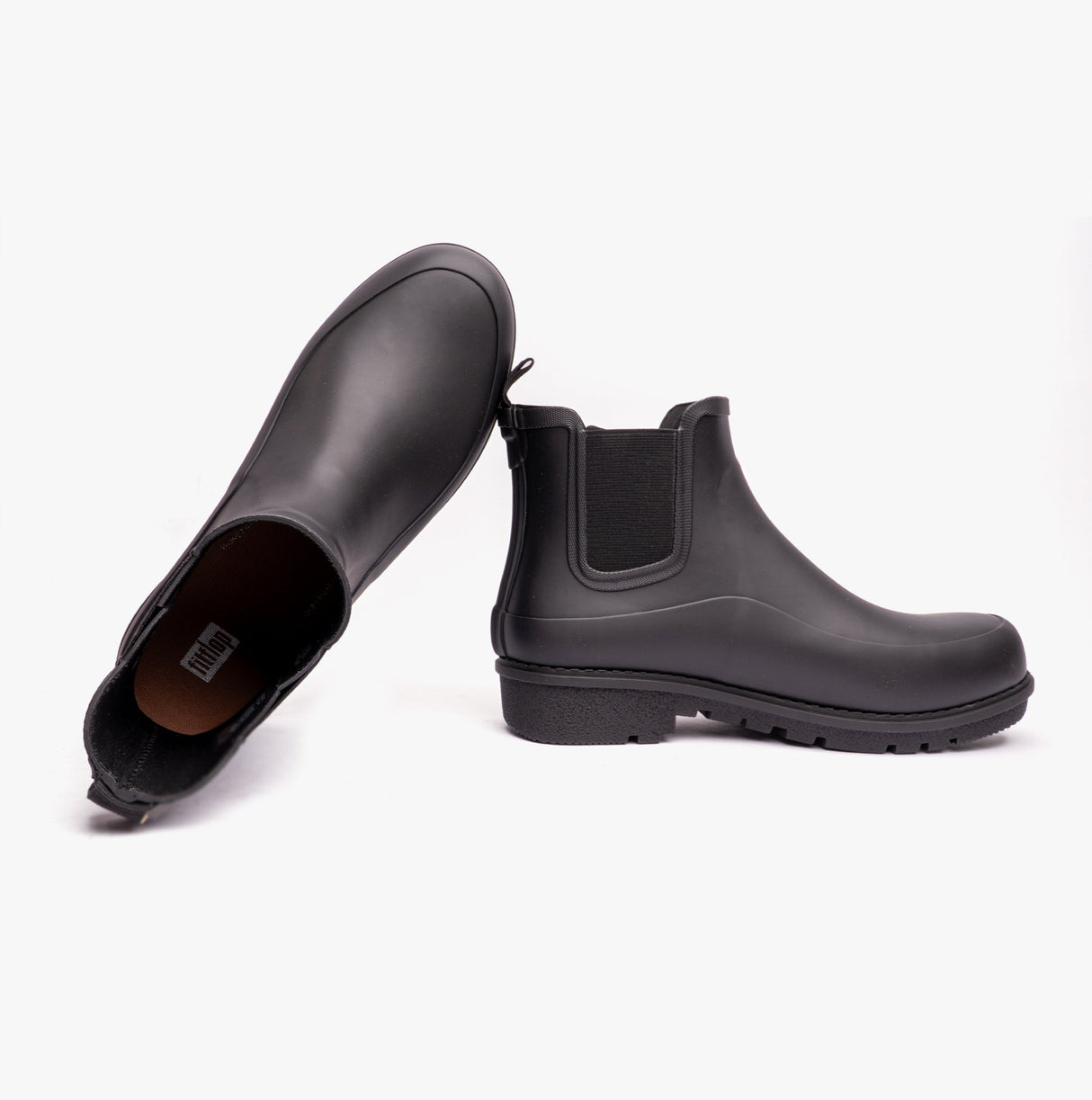 FitFlop WONDERWELLY Womens Chelsea Boots All Black