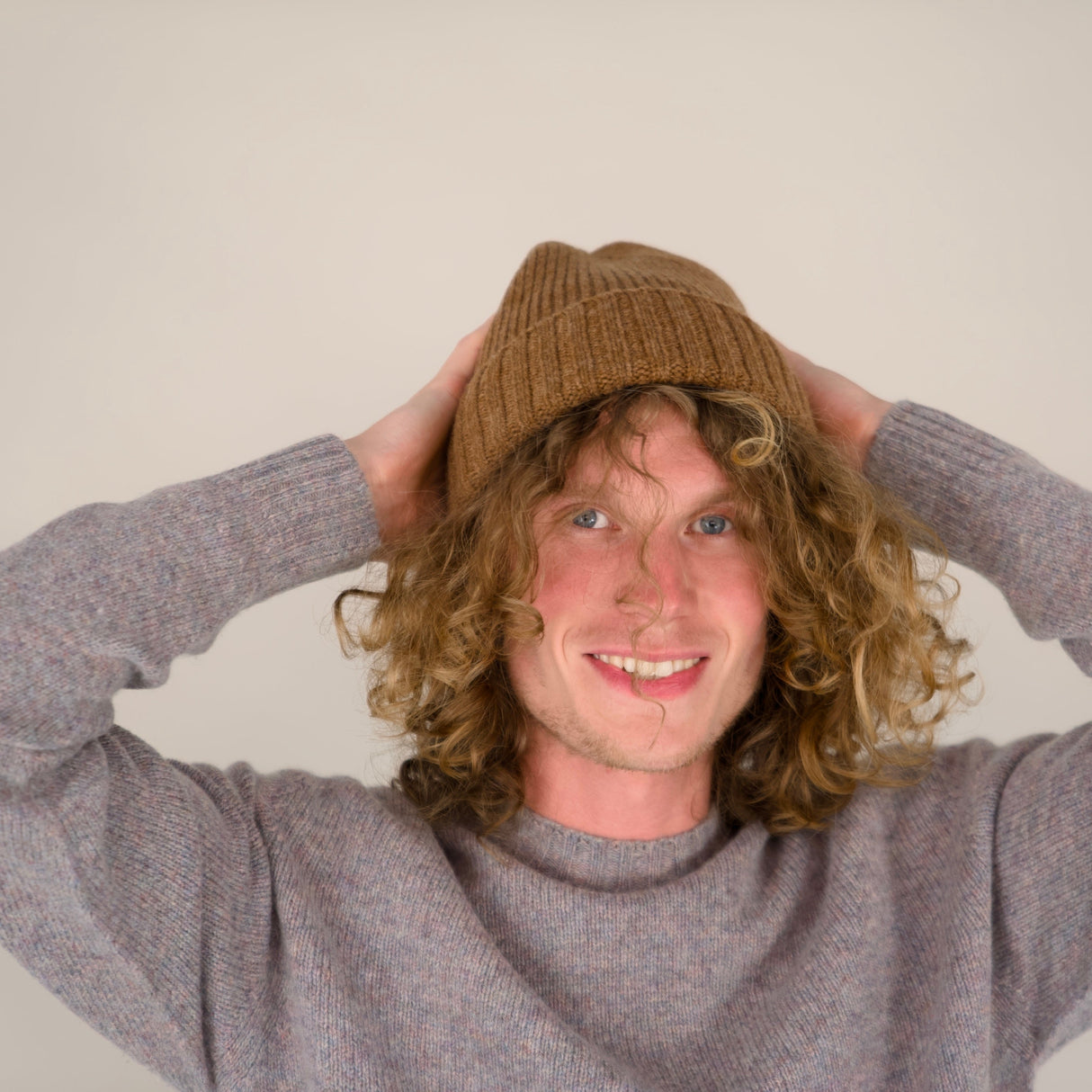 Lambswool - Furrow Hat - Driftwood