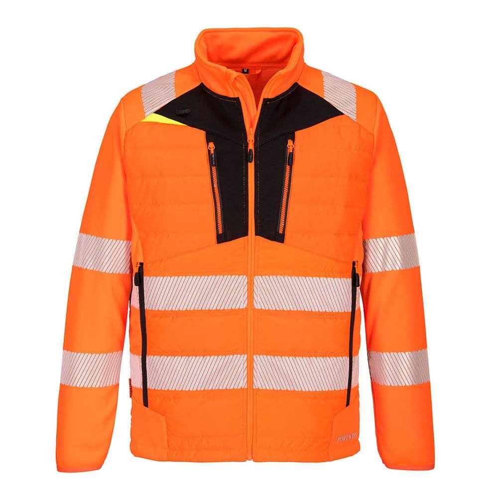 Portwest DX473 Hi-Vis Hybrid Baffle Jacket