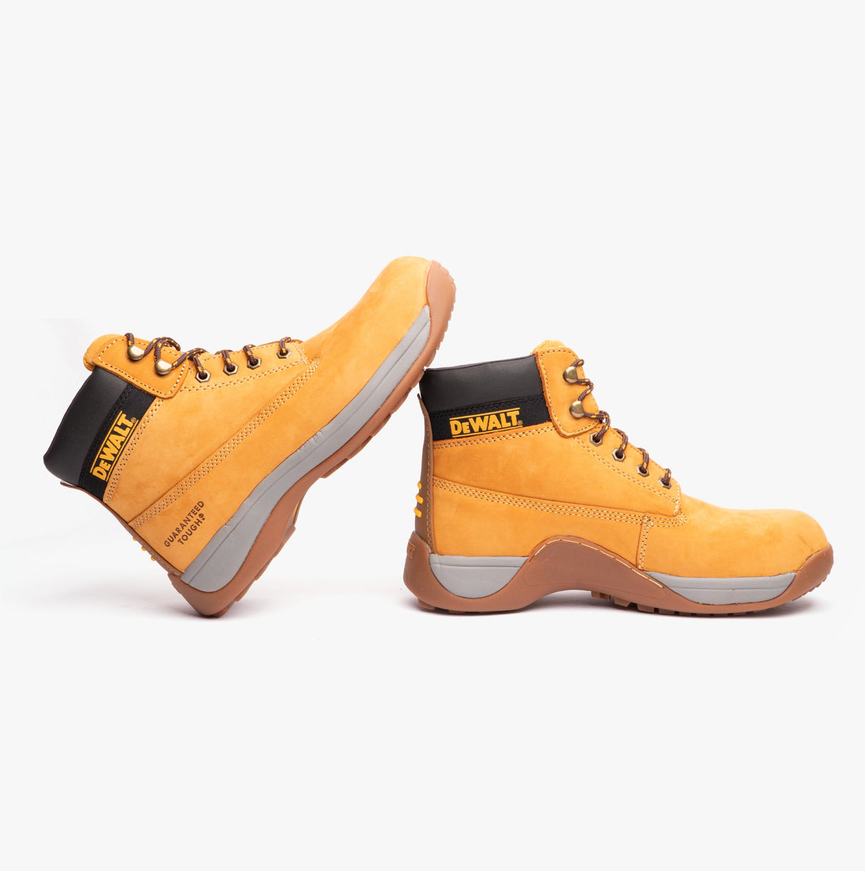 Dewalt APPRENTICE Mens Hiker Style Industrial Safety Boots Honey