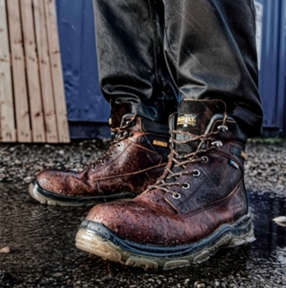 Dewalt TITANIUM Mens Boots Brown