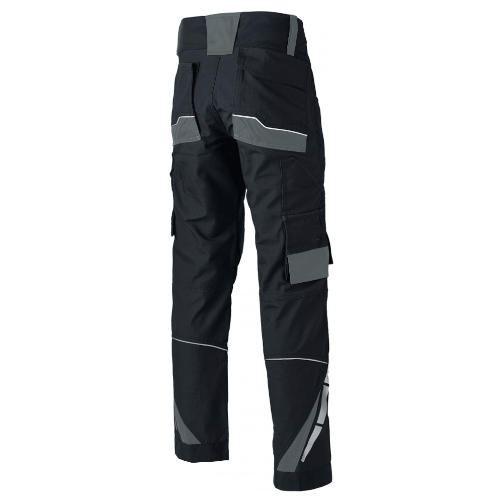 Dickies DP1000 Pro Trousers Black/Grey DP1000 40" Waist 33" Leg
