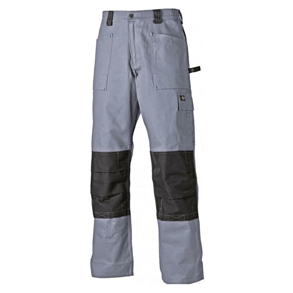 Dickies WD4930 Grafter Duo Tone Cordura Knee Pad Work Trousers Grey