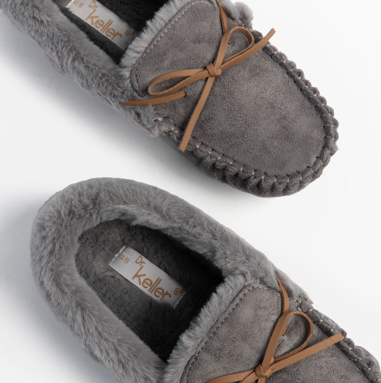 Dr Keller VANESSA Womens Slippers Grey