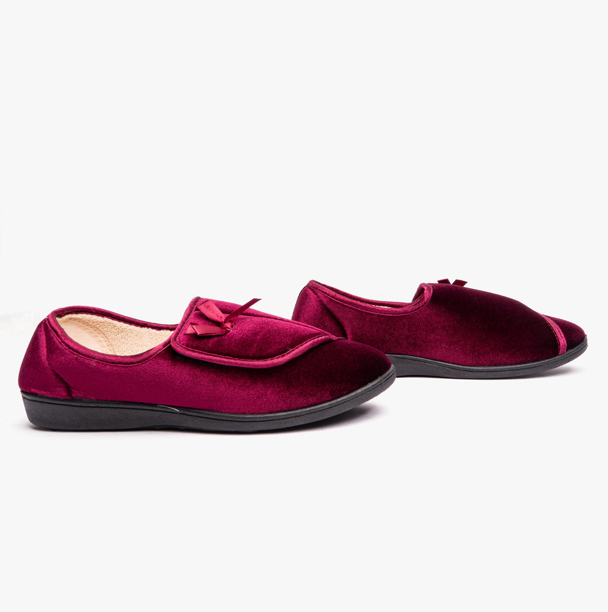 Dr Keller VIOLA Womens Full Slippers Red