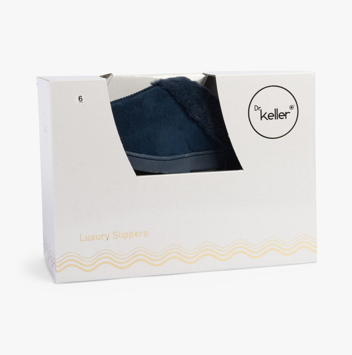 Dr Keller JUSTINE Womens Slippers Navy