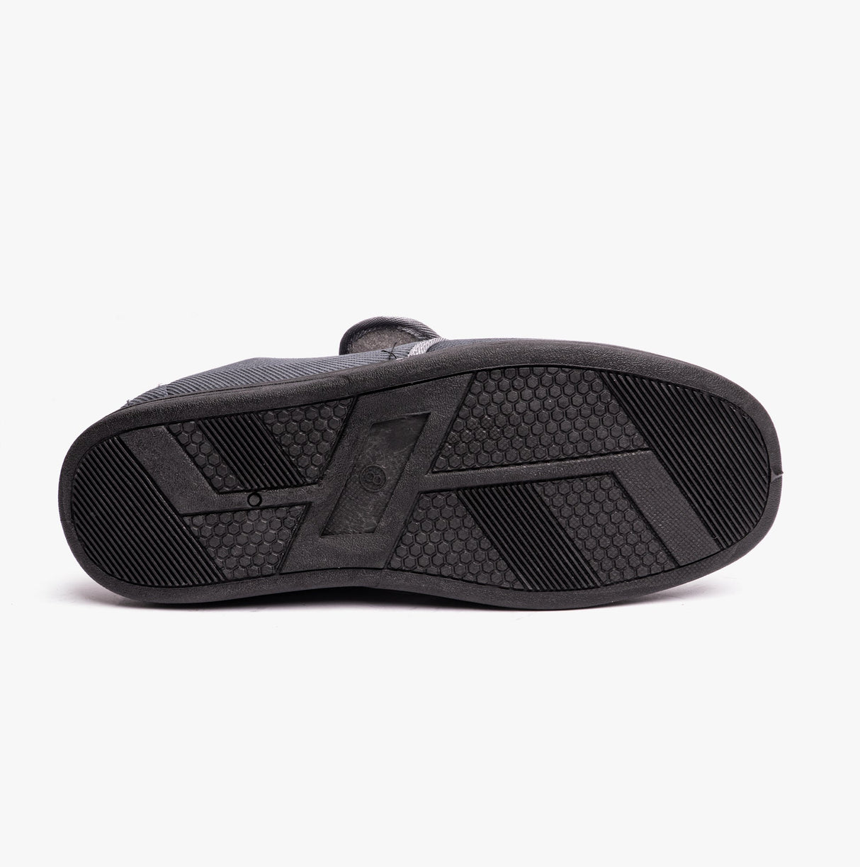 Dr Keller TOM Mens Full Slippers Grey