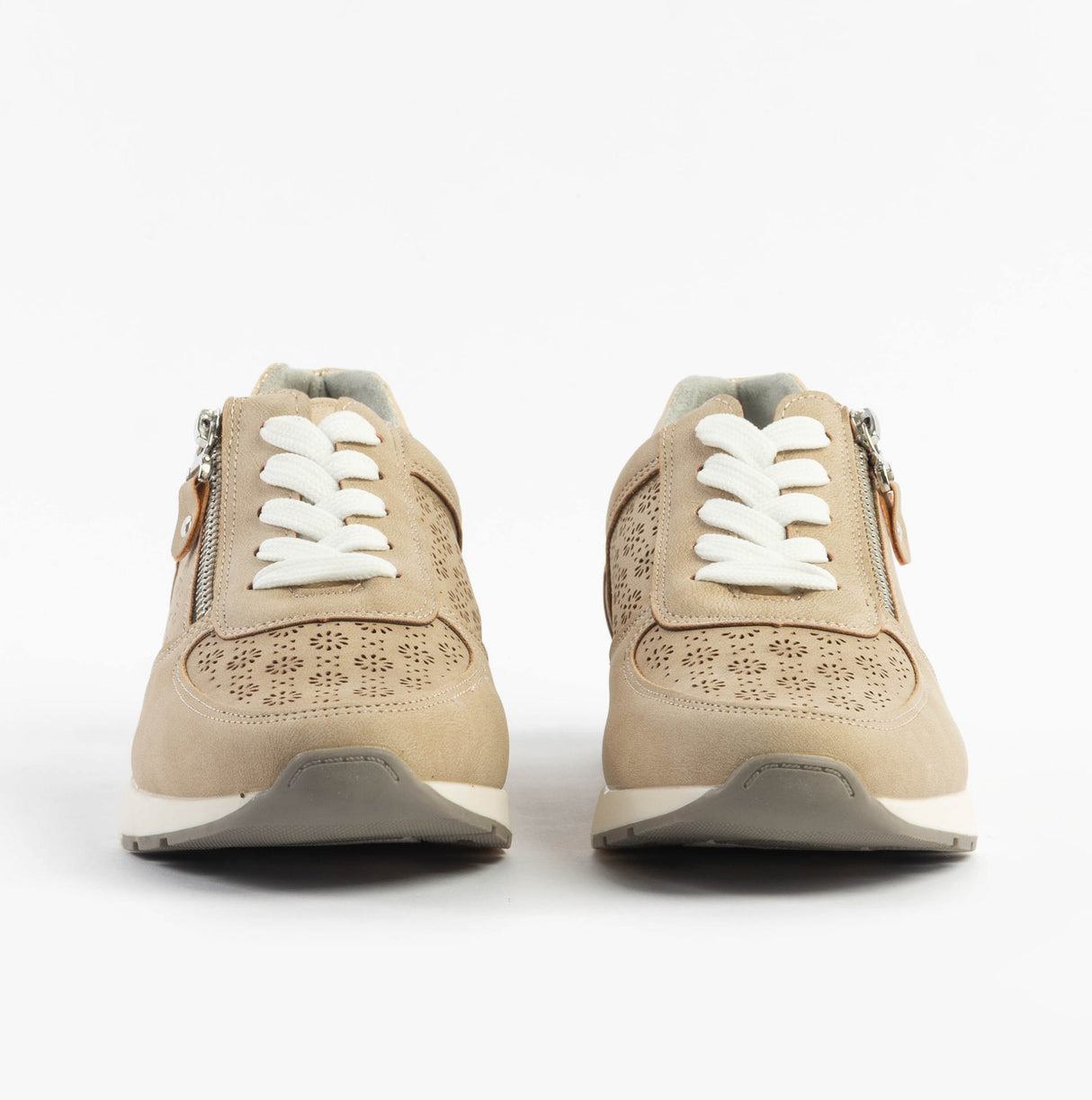 Dr Keller BARBARA Womens Trainers Beige