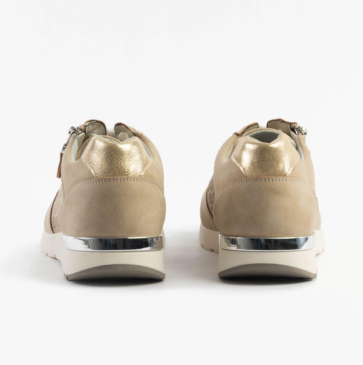 Dr Keller BARBARA Womens Trainers Beige