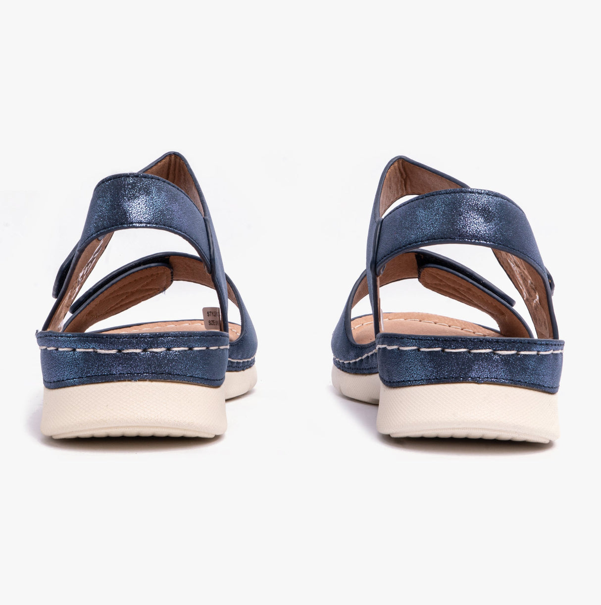 Dr Keller MARIE Womens Sandals Blue Metalic