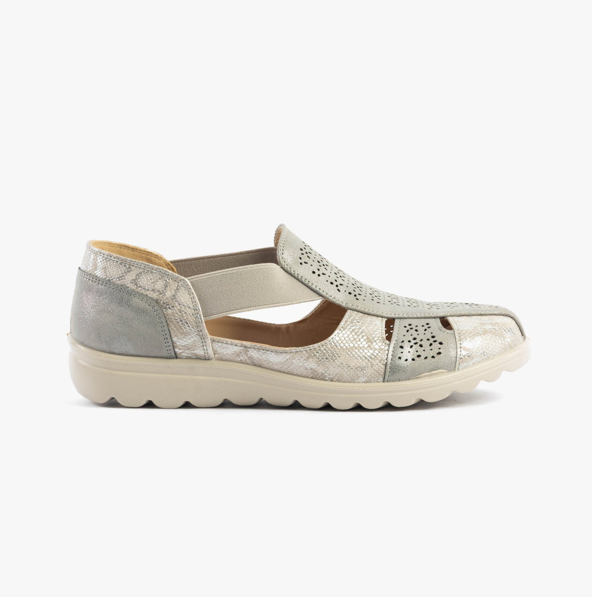 Dr Keller POLLY Womens Sandals Grey