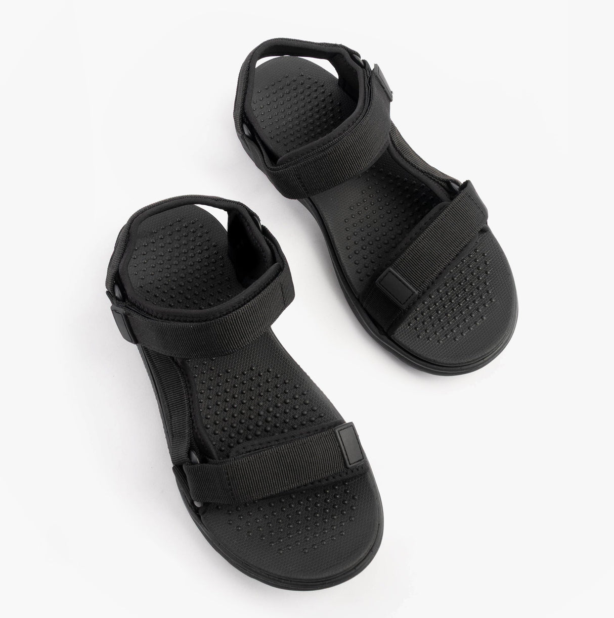 Dr Keller TREK Mens Sandals Black