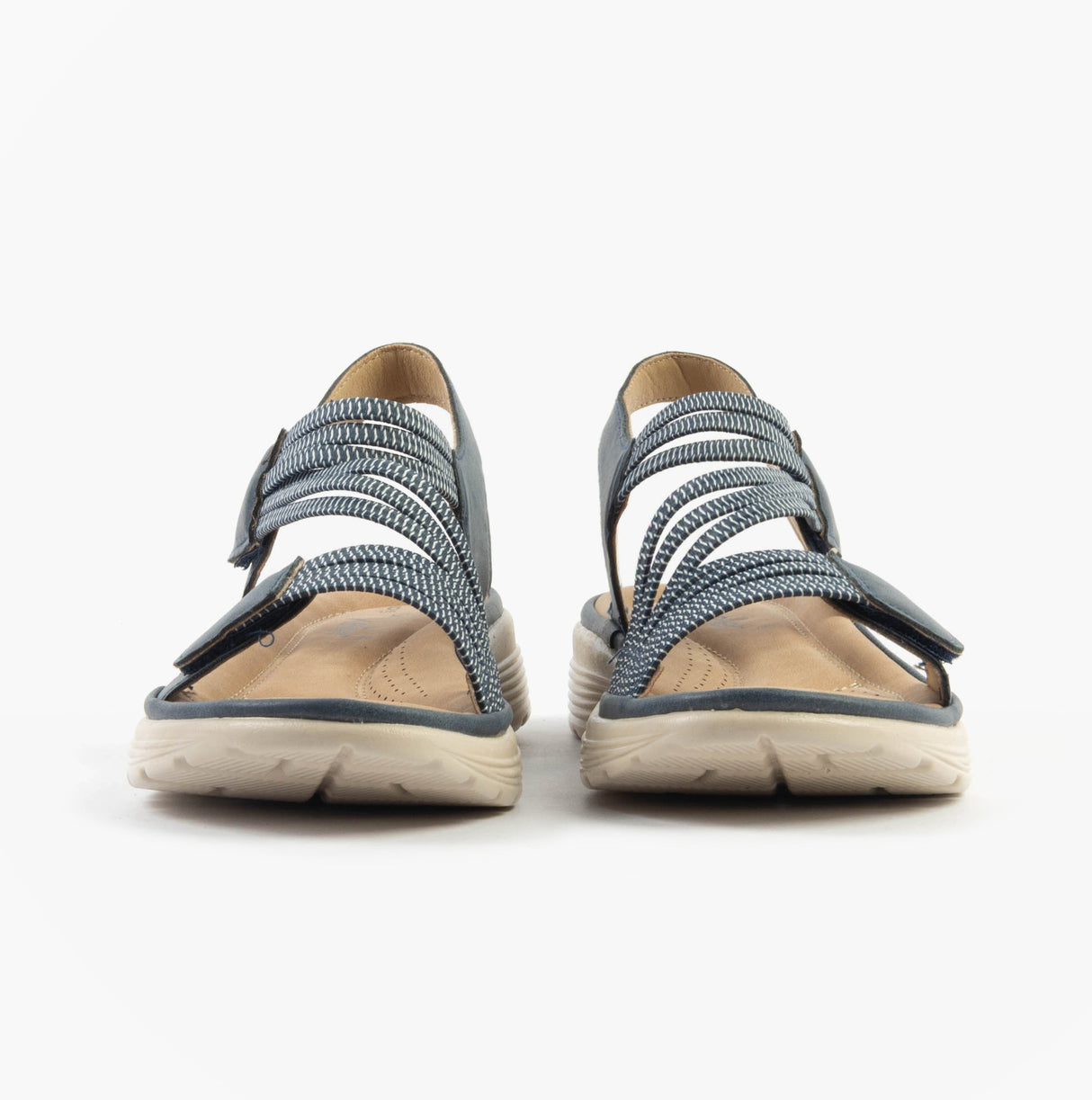 Dr Keller GINA Womens Sandals Navy