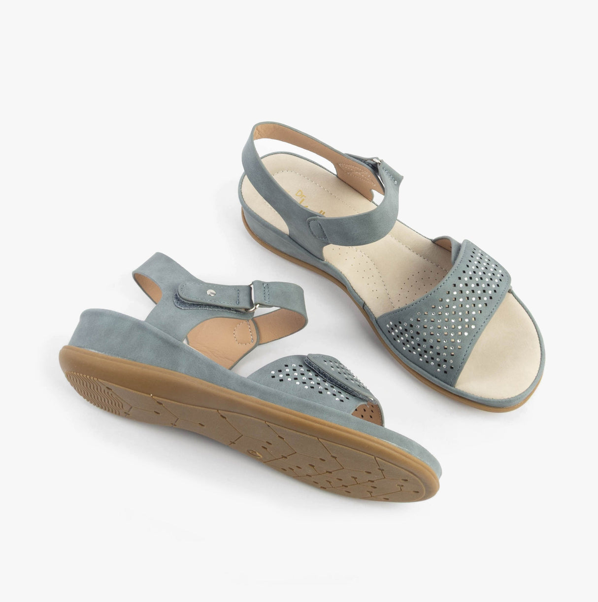 Dr Keller LUNA Womens Sandals Navy