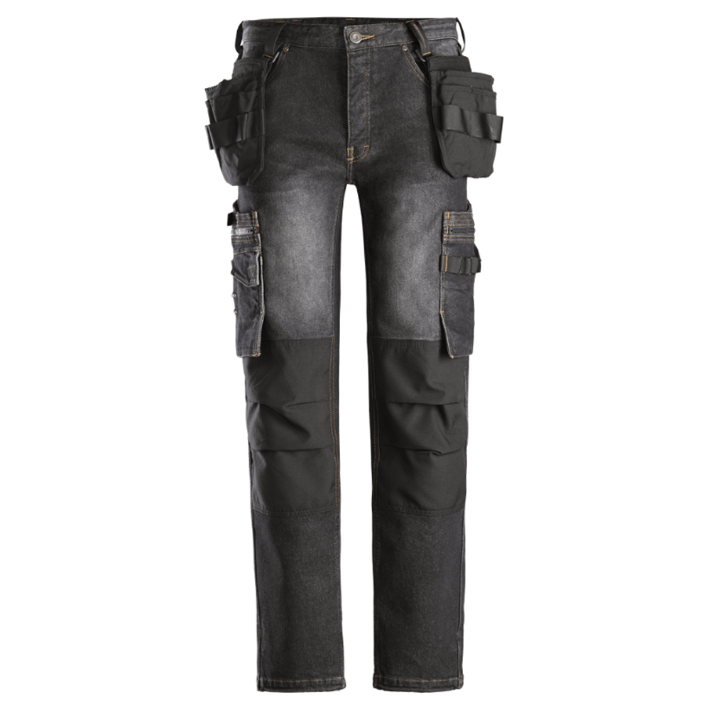 Dunderdon by Snickers P18 Stretch Denim Kneepad Holster Pocket Trousers
