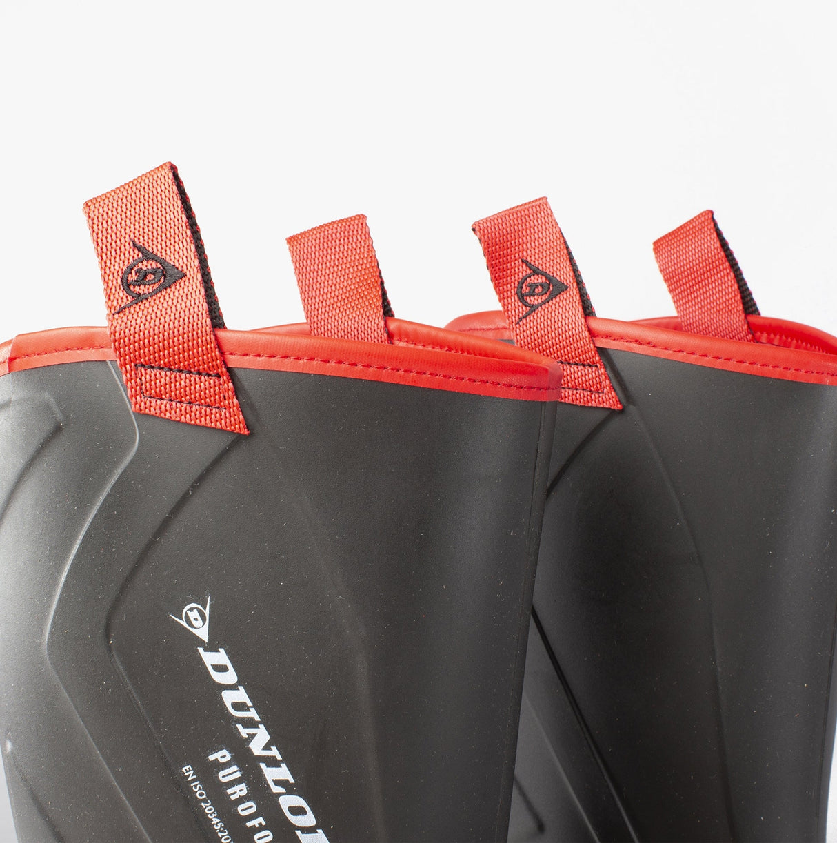 Dunlop PUROFORT+ RUGGED Mens Safety Wellington Boots Black