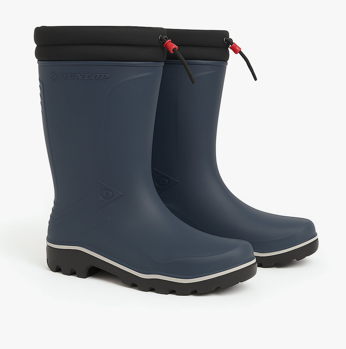 Dunlop BLIZZARD Unisex Warm Lined Wellington Boots Blue