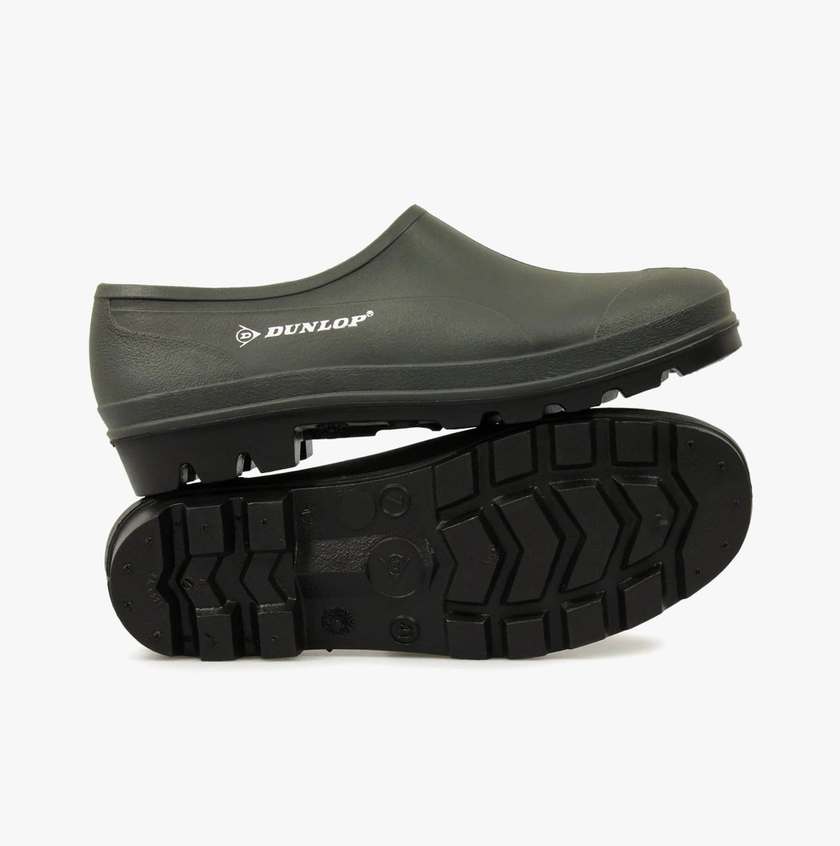 Dunlop GARDENER Hevea Rubber Garden Clog Dark Green