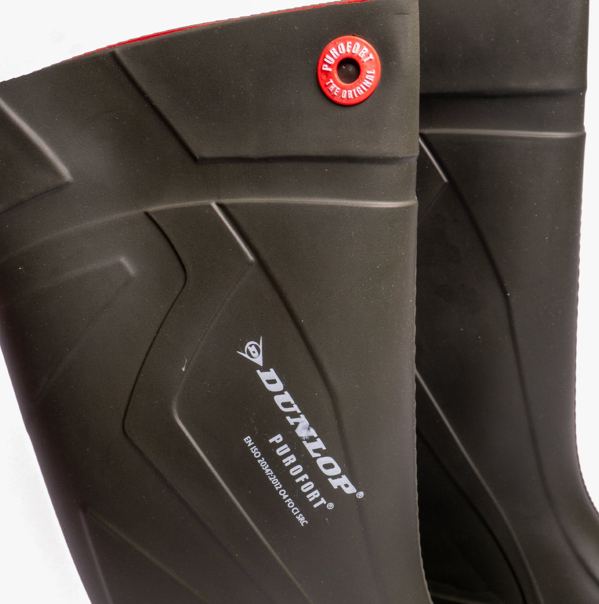 Dunlop PUROFORT+ Unisex Non-Safety Wellington Boots Green