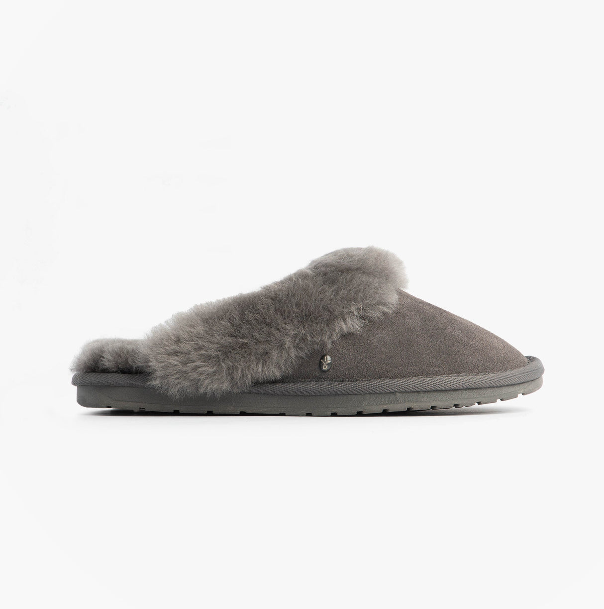 EMU Australia JOLIE Womens Mule Sheepskin Slippers Charcoal