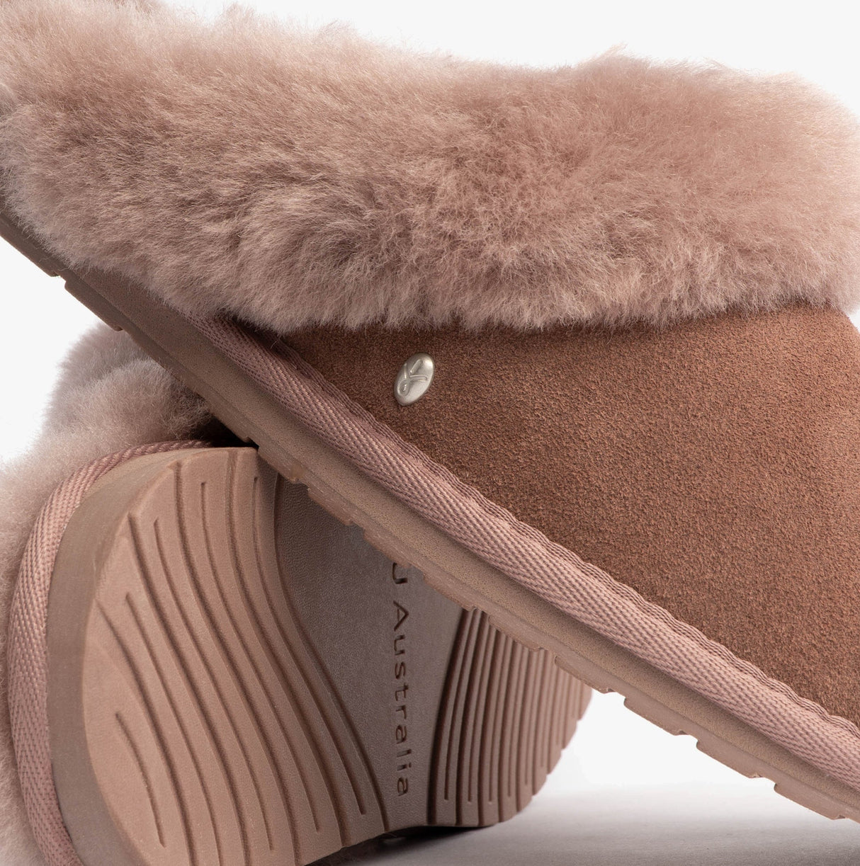 EMU Australia JOLIE Womens Mule Sheepskin Slippers Mocha