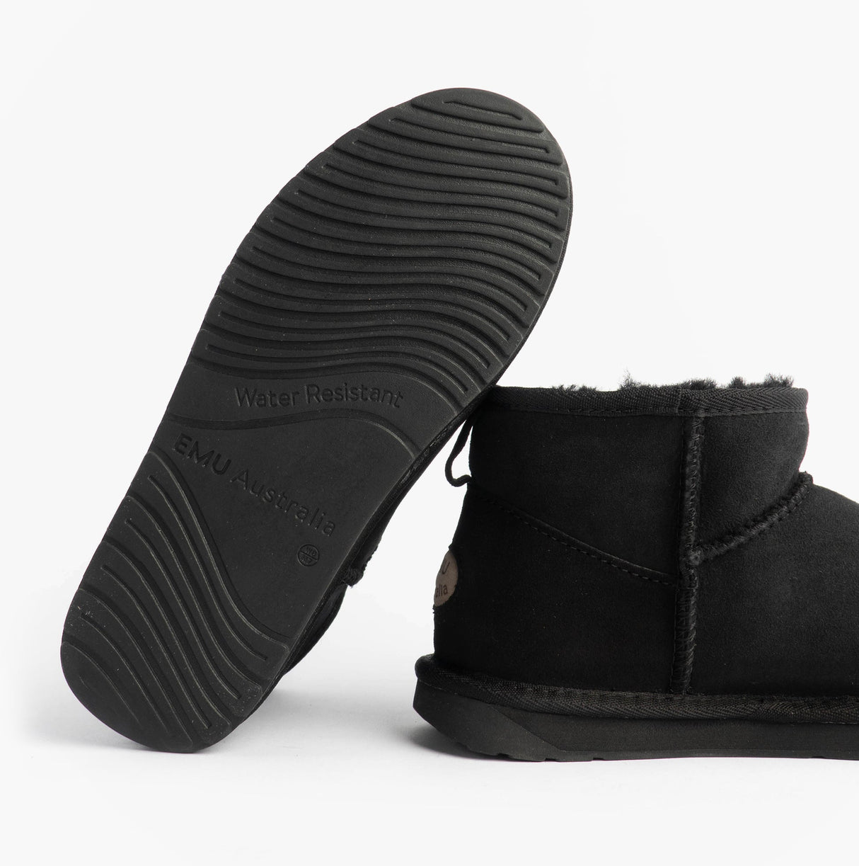 EMU Australia STINGER MICRO Womens Sheepskin Boot Black