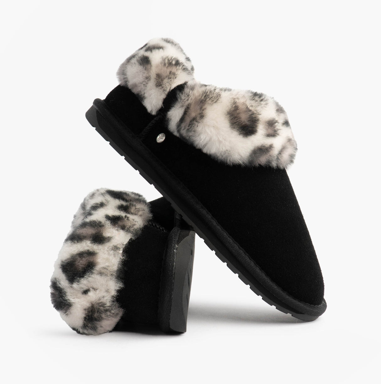 EMU Australia BAIA BOW Womens Sheepskin Slipper Boots Black