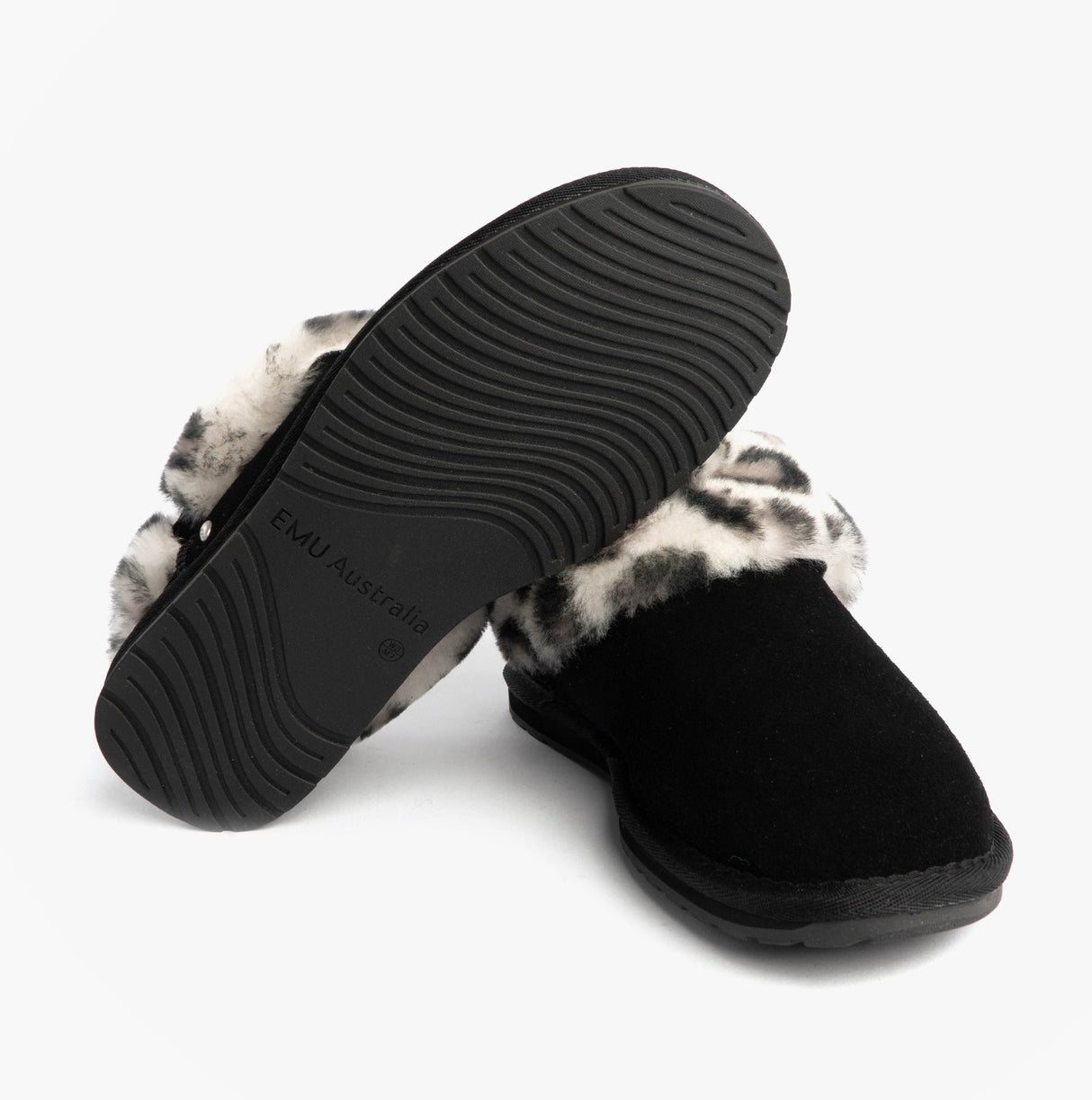 EMU Australia BAIA BOW Womens Sheepskin Slipper Boots Black