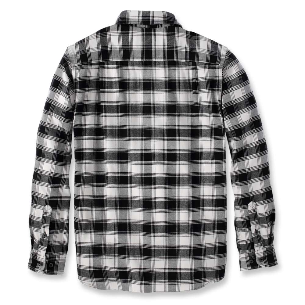 Carhartt 105945 Rugged Flex Relaxed Fit Midweight Flannel Long-Sleeve Plaid Shirt