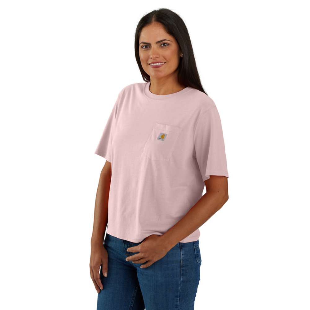 Carhartt 106122 Women's Loose Fit Lightweight Short-Sleeve Crewneck T-Shirt