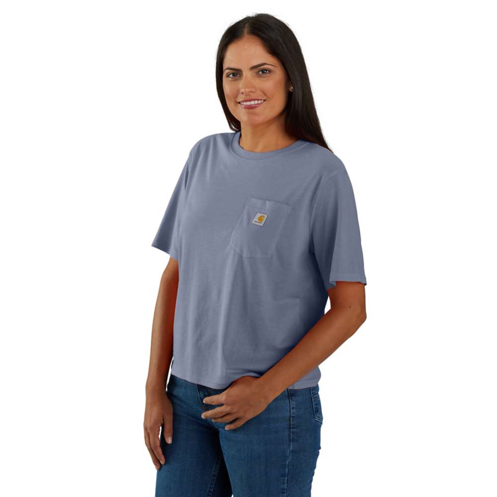 Carhartt 106122 Women's Loose Fit Lightweight Short-Sleeve Crewneck T-Shirt