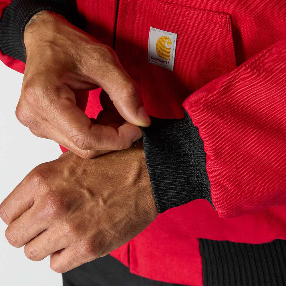 Carhartt 106673 J140 Loose Fit Firm Duck Insulated Flannel-Lined Active Jac