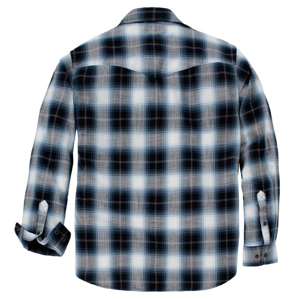 Carhartt 107016 Montana Rugged Flex Long Sleeve Snap Front Plaid Shrt