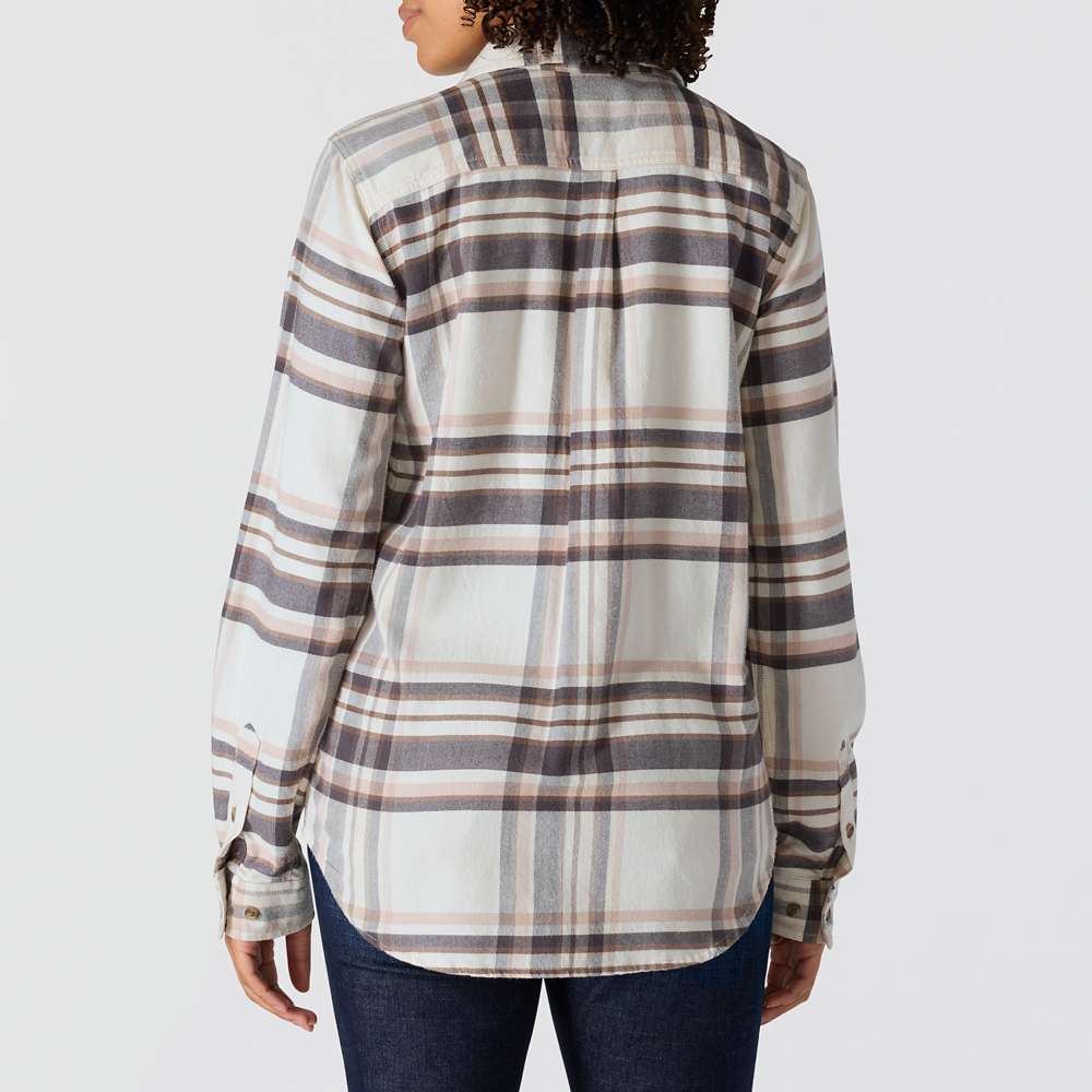 Carartt 107135 Women's TENCEL Fiber Series Relaxed Fit Long-Sleeve Flannel Shirt