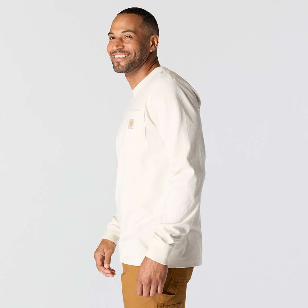 Carhartt 107260 Relaxed Fit Heavyweight Long-Sleeve Mountain Graphic T-Shirt