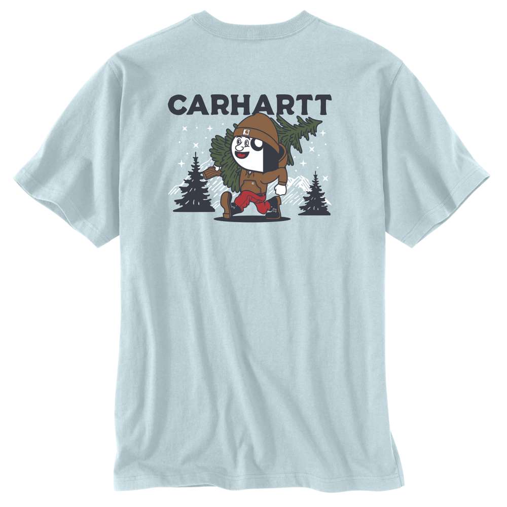 Carhartt 107269 Relaxed Fit Heavyweight Short-Sleeve Pocket Outdoor Graphic T-Shirt