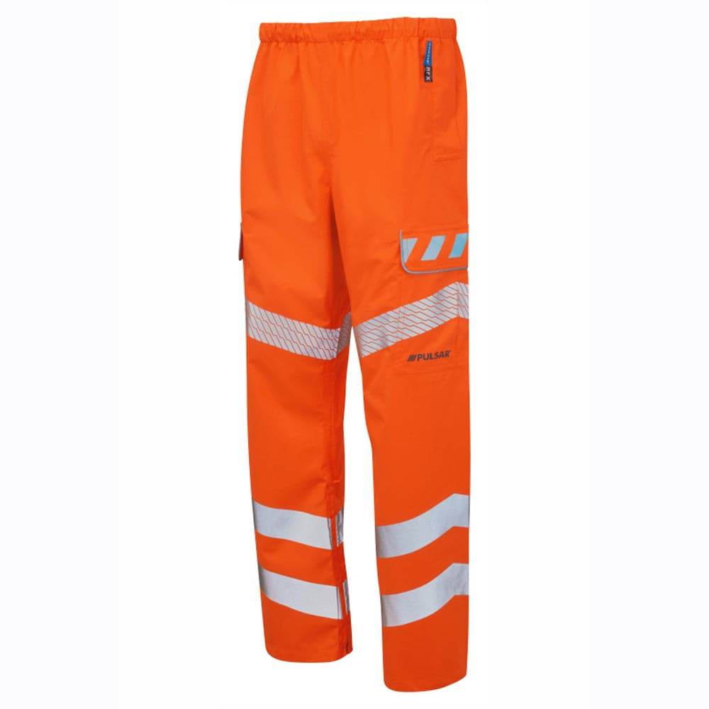 PULSAR EVO251 Evolution HV Orange Waterproof Breathable Over Trouser