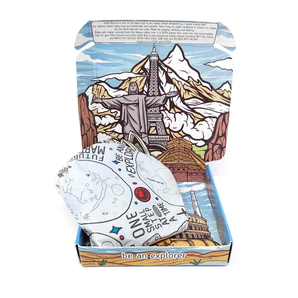 T-3 Natural Rubber Baby Space Toys