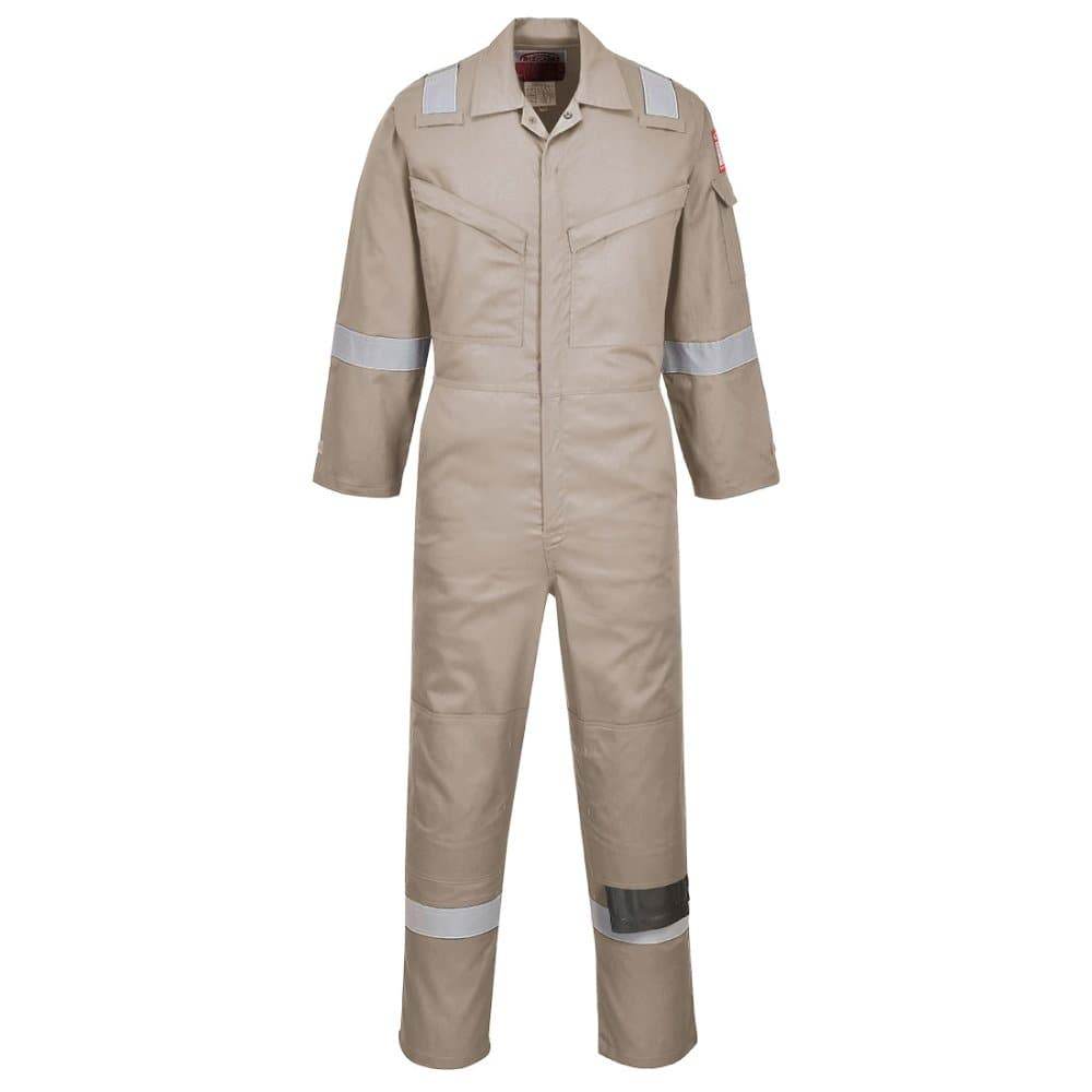 Portwest FR21 Flame Resistant Super Light Weight Anti-Static Coverall 210g