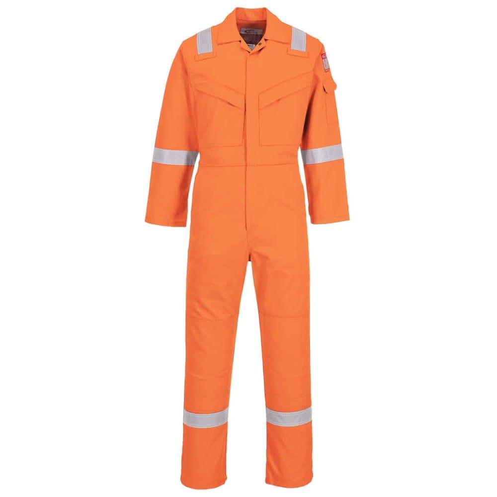 Portwest FR21 Flame Resistant Super Light Weight Anti-Static Coverall 210g