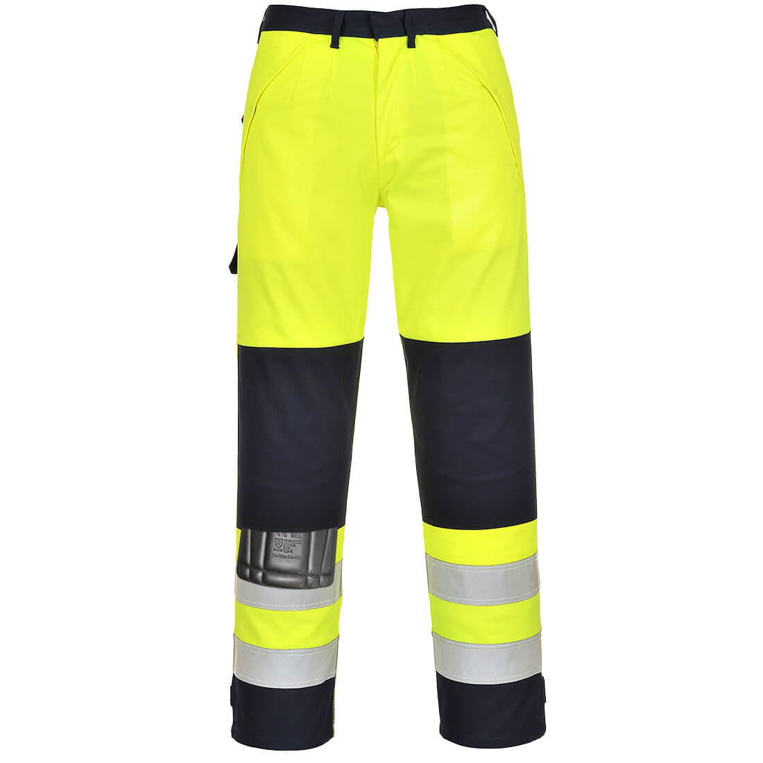 Portwest Bizflame Work Hi-Vis Multi-Norm Contrast FR Trousers