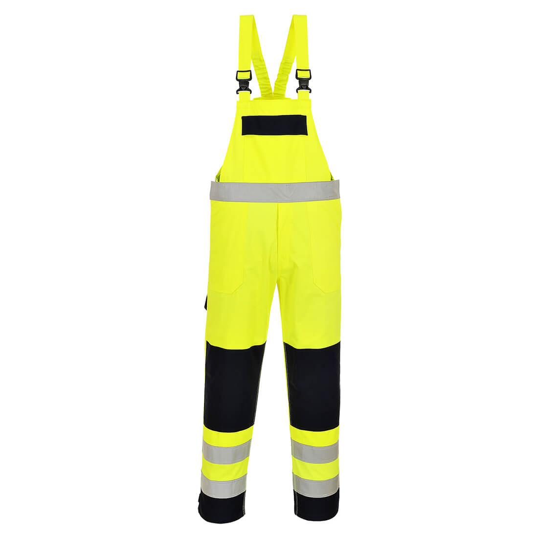Portwest Bizflame Work Hi-Vis Multi-Norm Contrast FR Bib and Brace