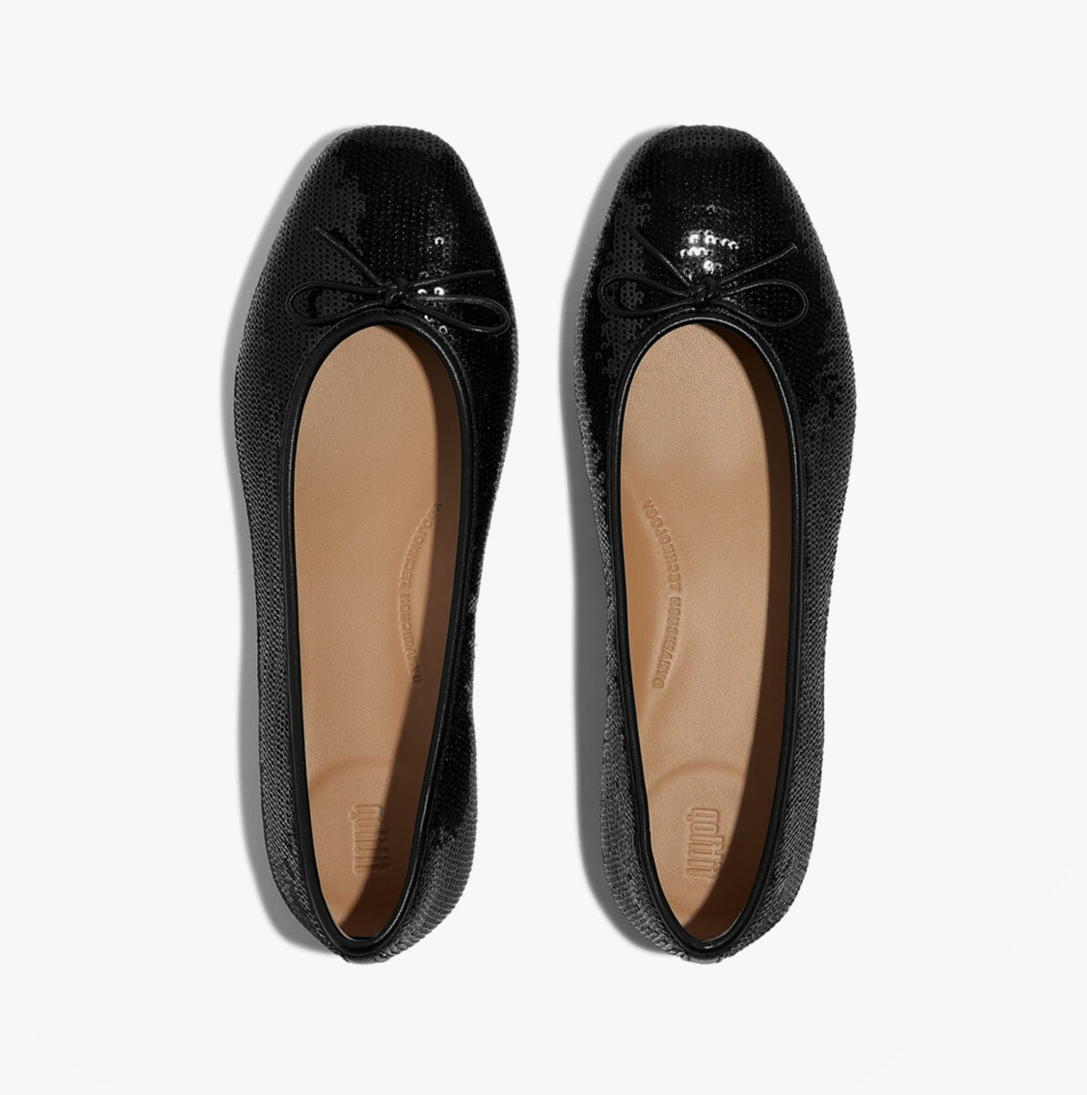 FitFlop DELICATO BOW SEQUIN BALLET Womens Ballet Black