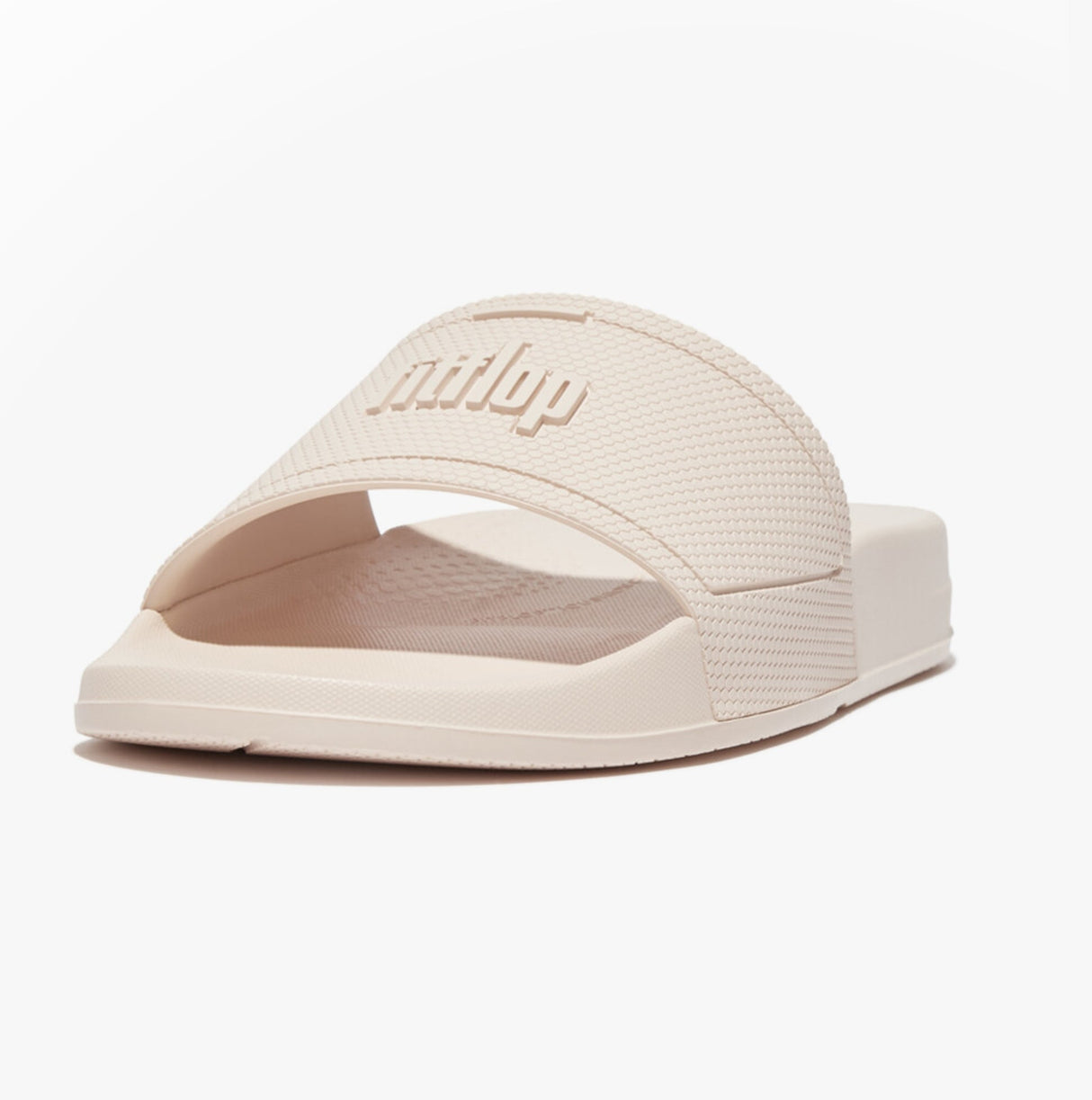 FitFlop iQUSHION Womens Slides Rose Foam