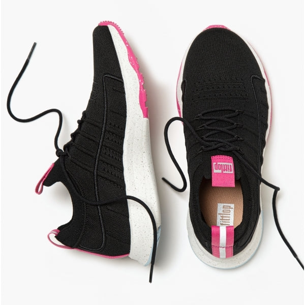FitFlop VITAMIN Womens Trainers Black Mix