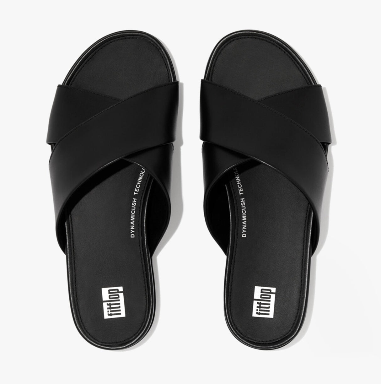 FitFlop GRACIE CROSS Womens Slides All Black
